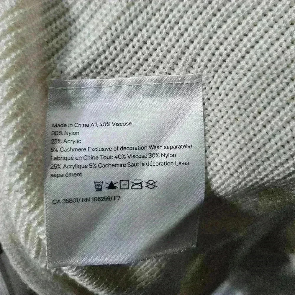 Lululemon Cashlu™ Knit Textured Wrap Heathered White Opal - Picture 7 of 7